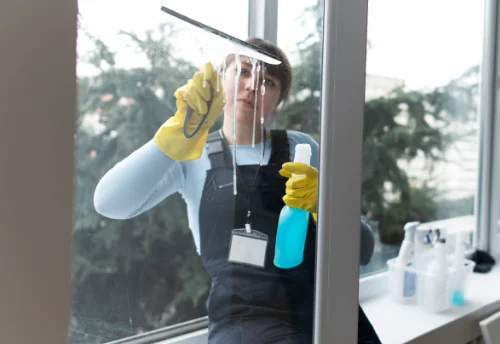 Nettoyage de vitres intérieures et extérieures à Parlan